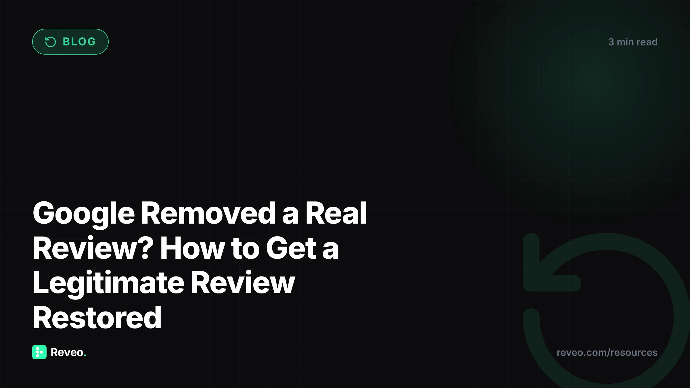 Google Removed a Real Review? How to Get a Legitimate Review Restored