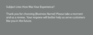 Email Google Review Request Template